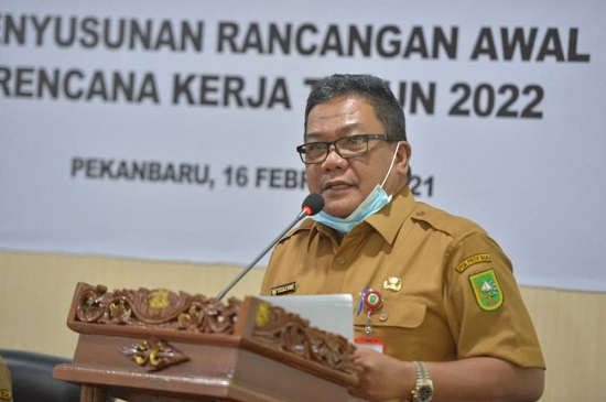 Kadiskominfotik Riau Pimpin Forum Perangkat Daerah Tahun 2021, Targetkan 2022 Bebas Blank Spot